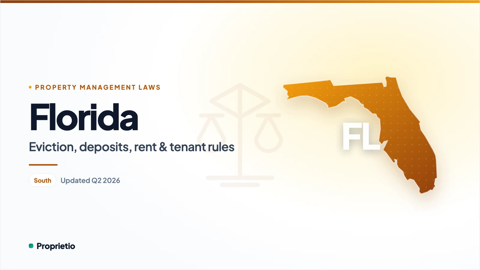 Florida property management laws