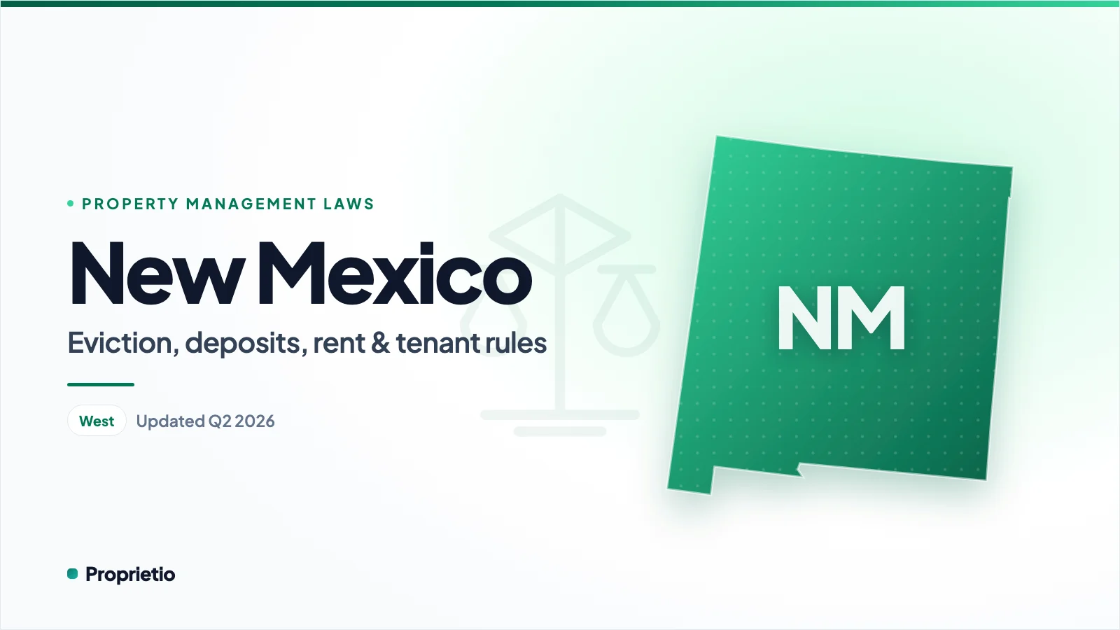 New Mexico property management laws