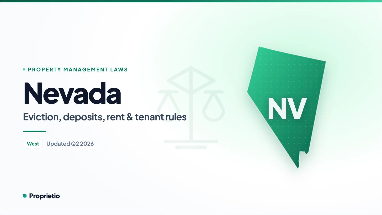 Nevada property management laws