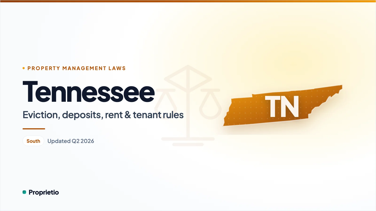 Tennessee property management laws